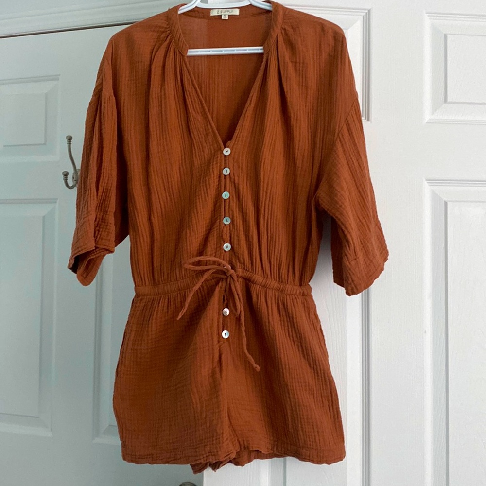 Brown Romper